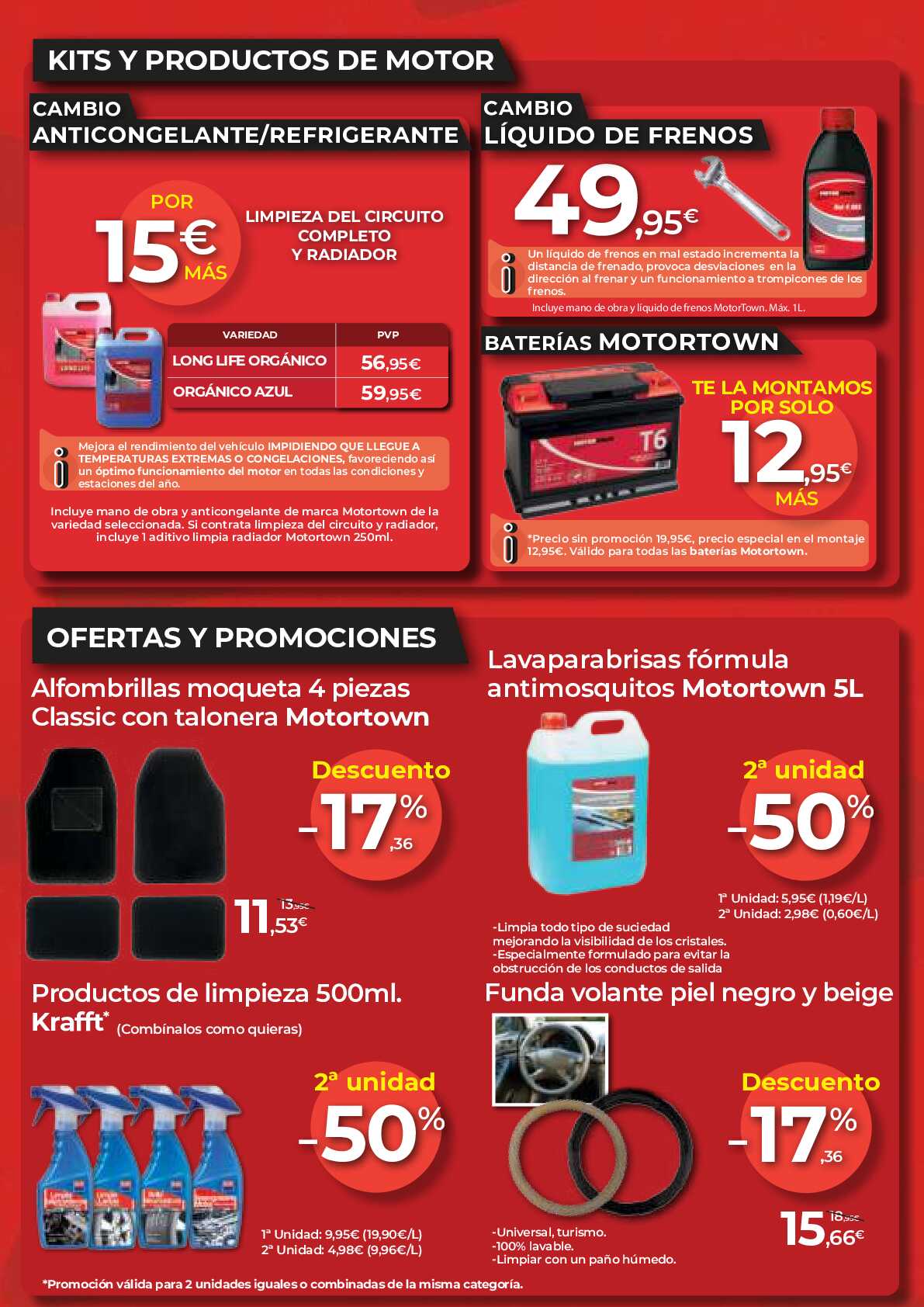 Descuentos hasta 50% Motortown. Página 02