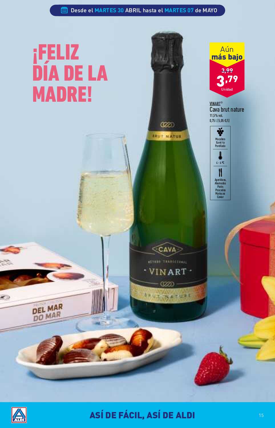 Folleto semanal Aldi. Página 15