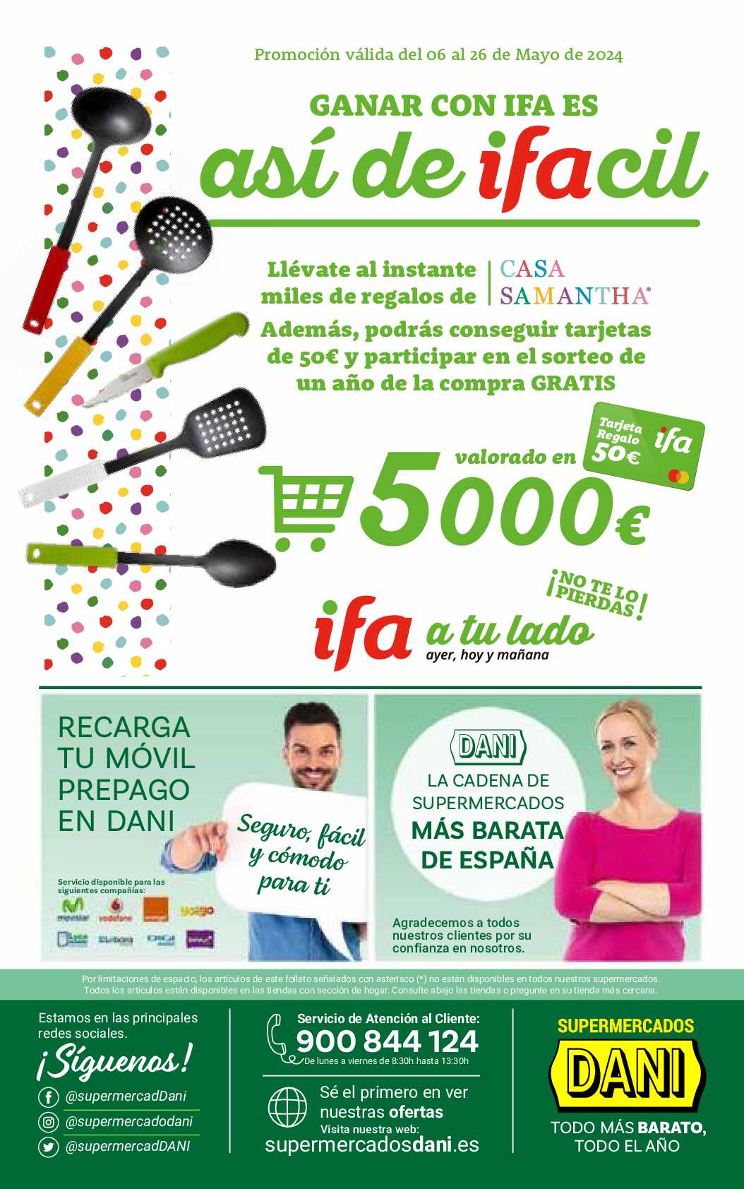 Ofertas del mes Supermercado Dani. Página 42