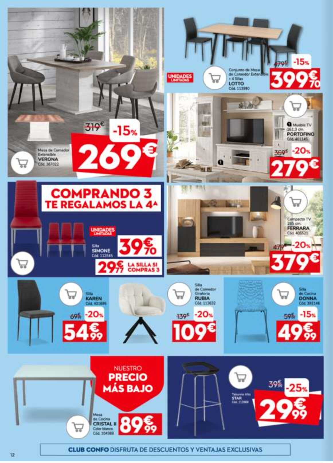 Ofertas colchones Conforama. Página 12