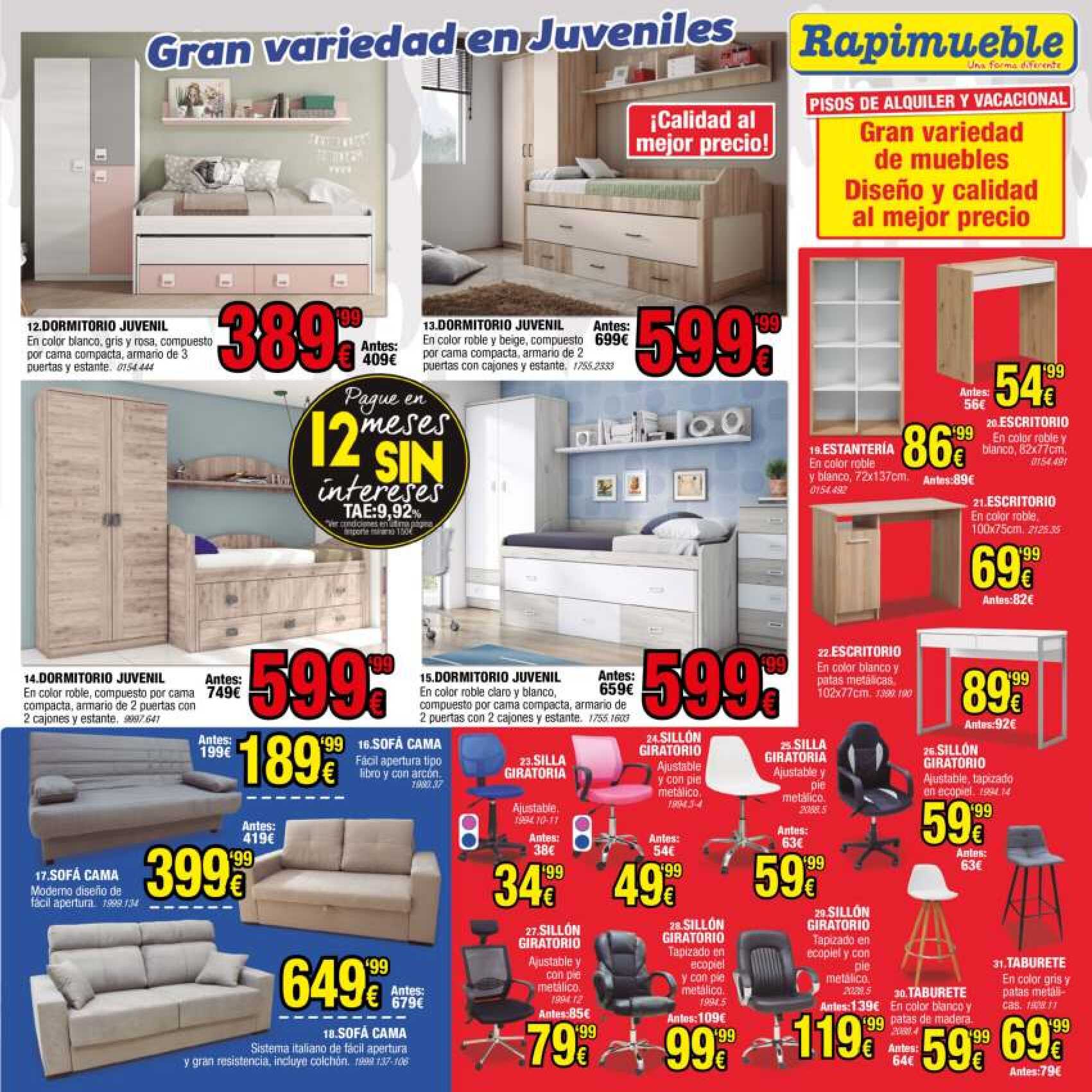 Ofertas mayo Rapimueble. Página 03