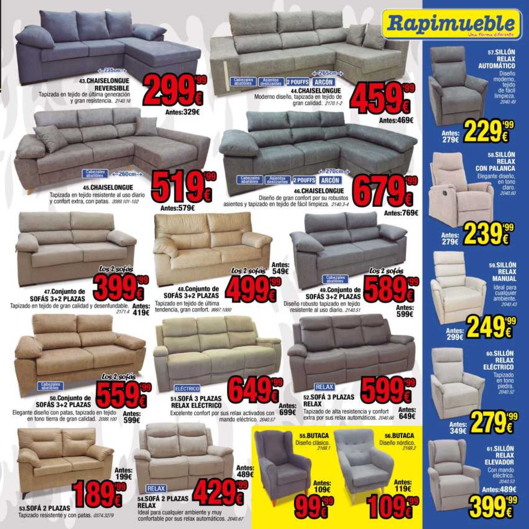 Ofertas mayo Rapimueble. Página 05