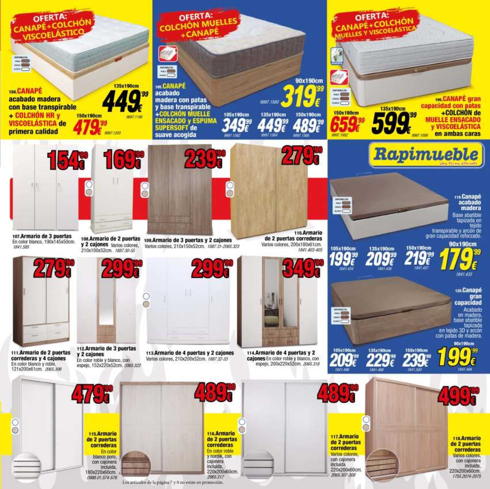 Ofertas mayo Rapimueble. Página 07