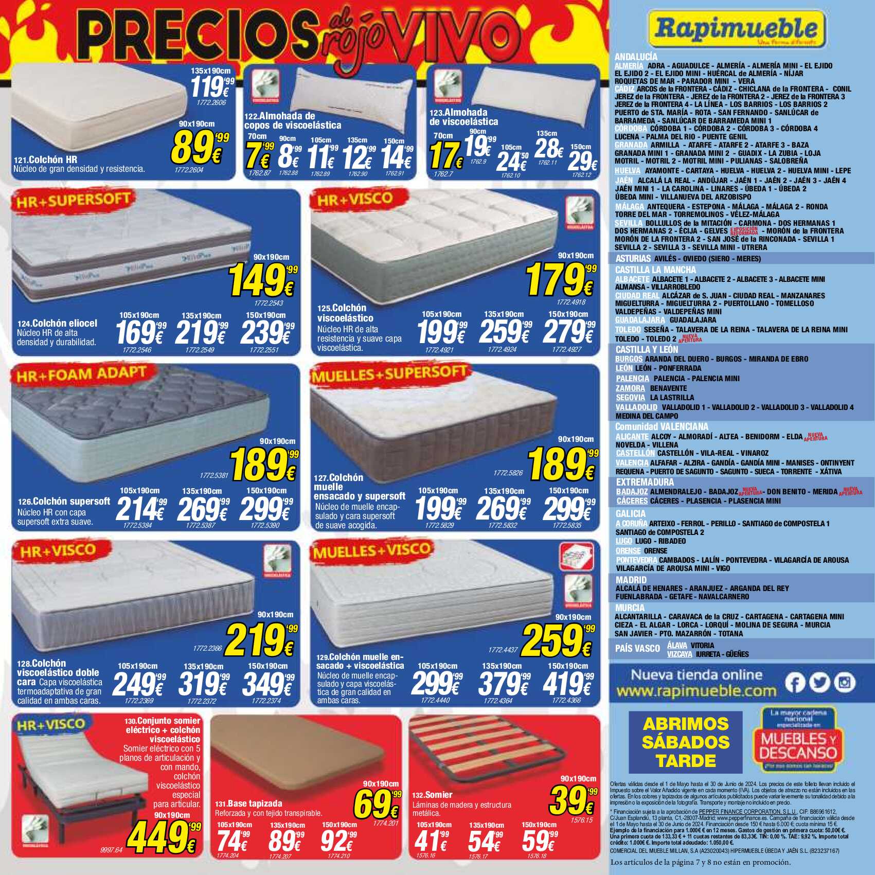 Ofertas mayo Rapimueble. Página 08