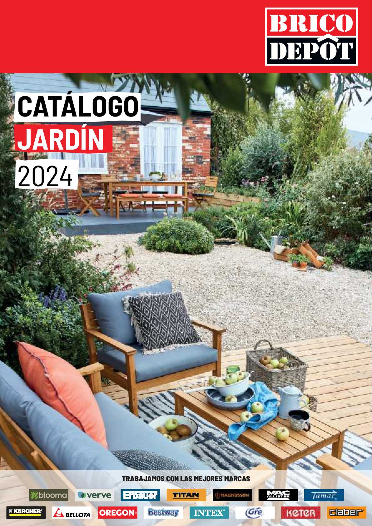 Catálogo jardín Brico Depot. Página 01