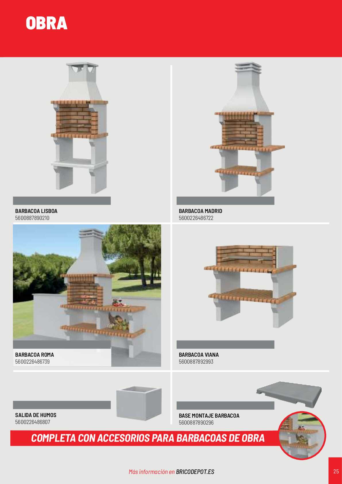 Catálogo jardín Brico Depot. Página 25