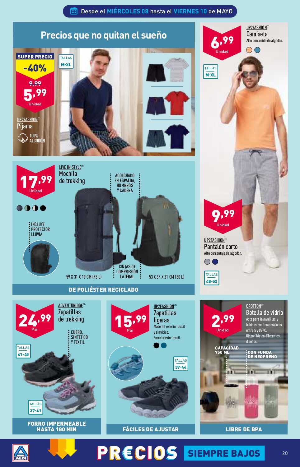 Folleto semanal Aldi. Página 20