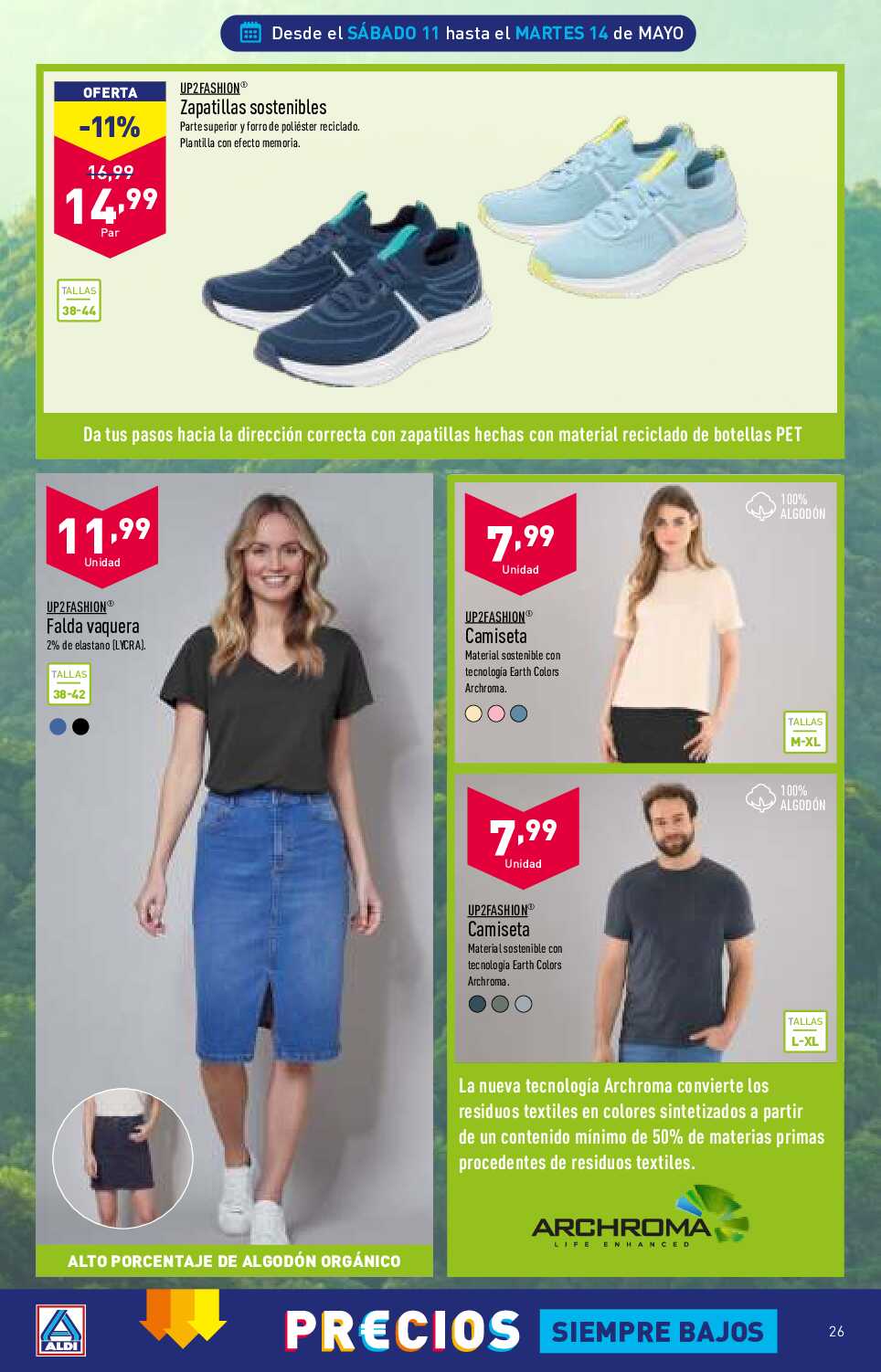 Folleto semanal Aldi. Página 26