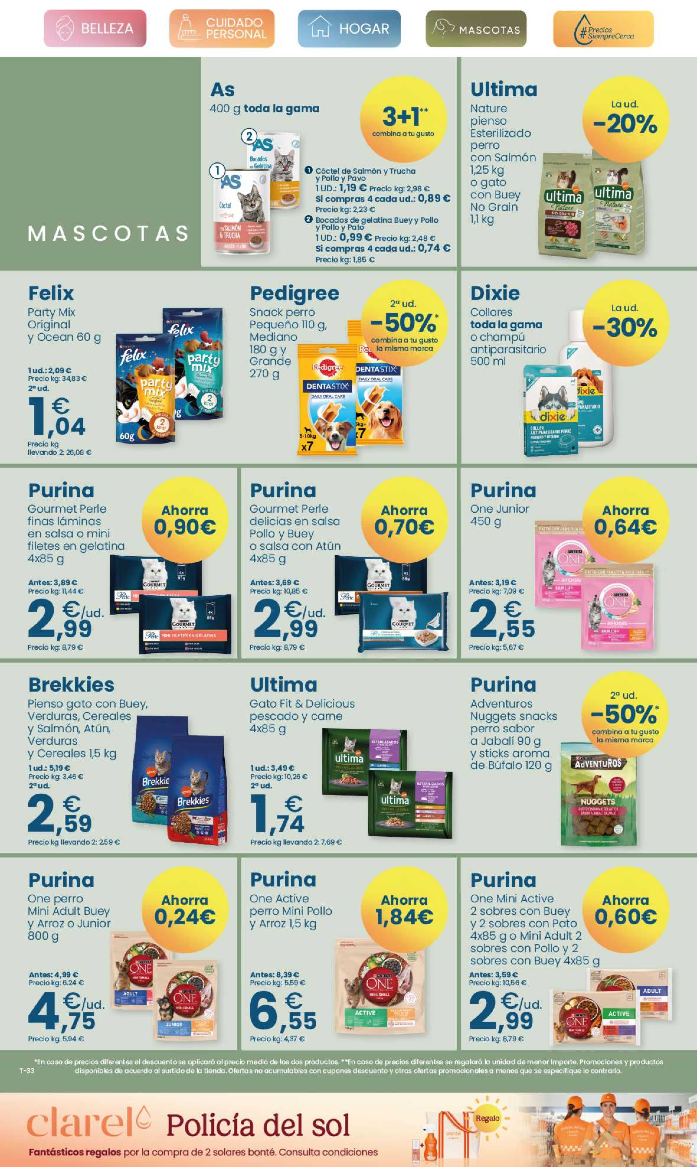 Catálogo de ofertas Clarel. Página 10