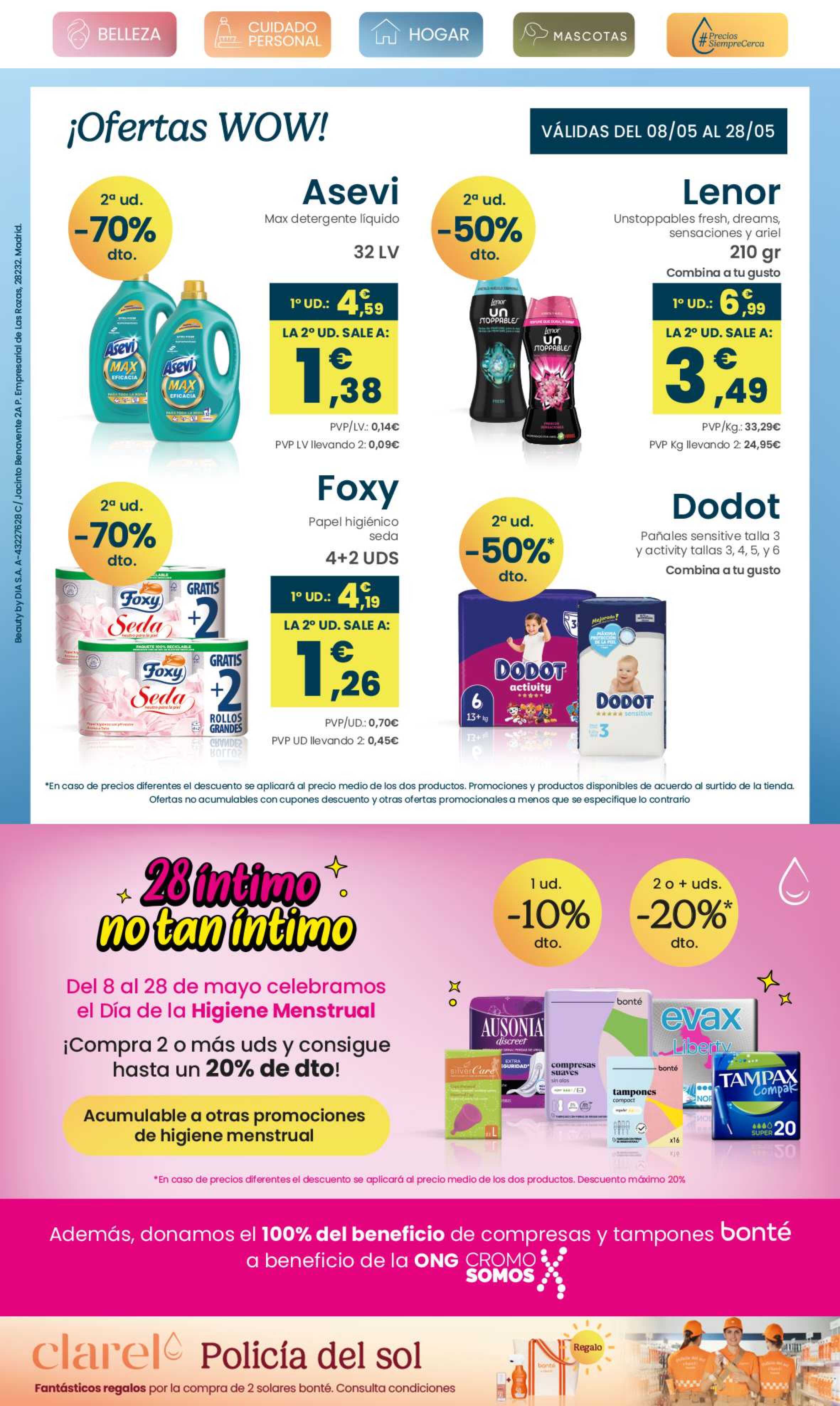 Catálogo de ofertas Clarel. Página 14