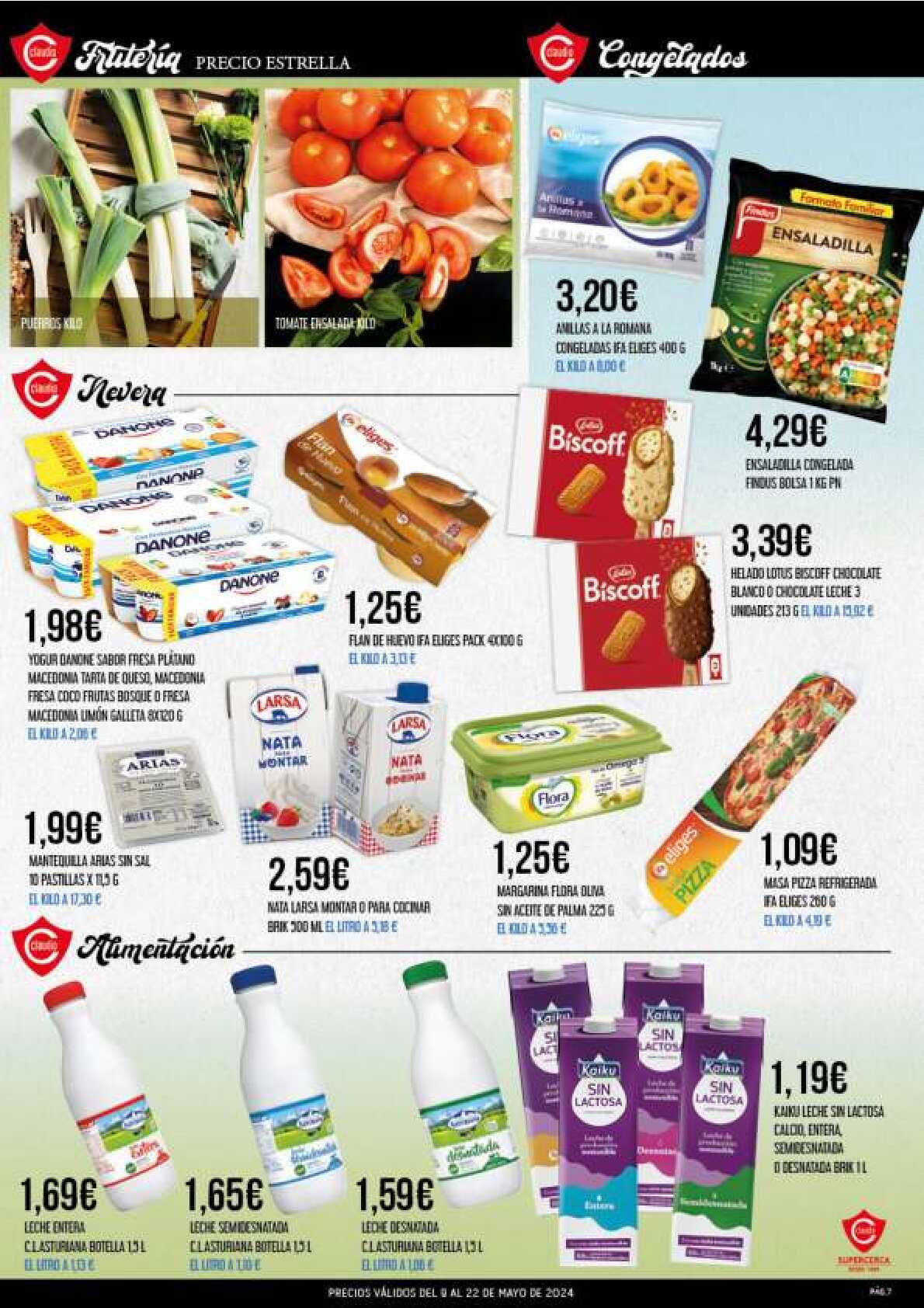 Ofertas quincenales Supermercado Claudio. Página 07
