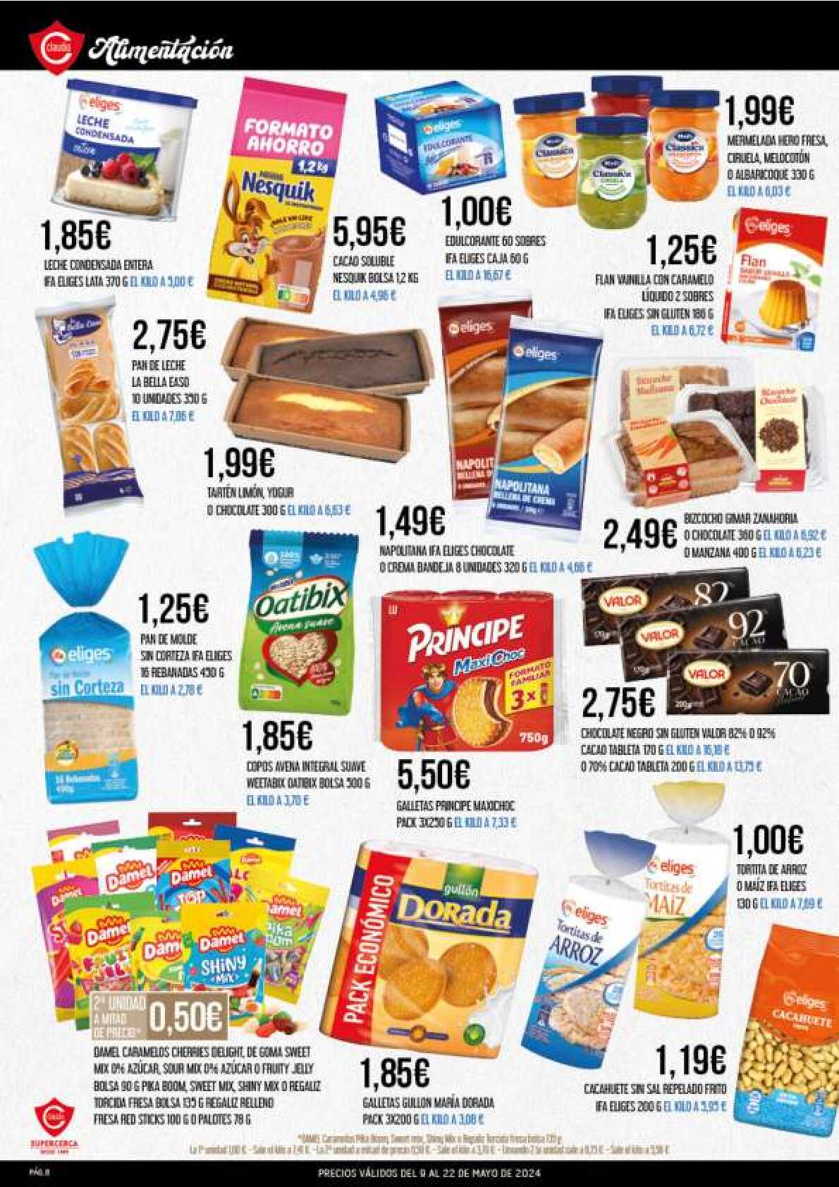 Ofertas quincenales Supermercado Claudio. Página 08