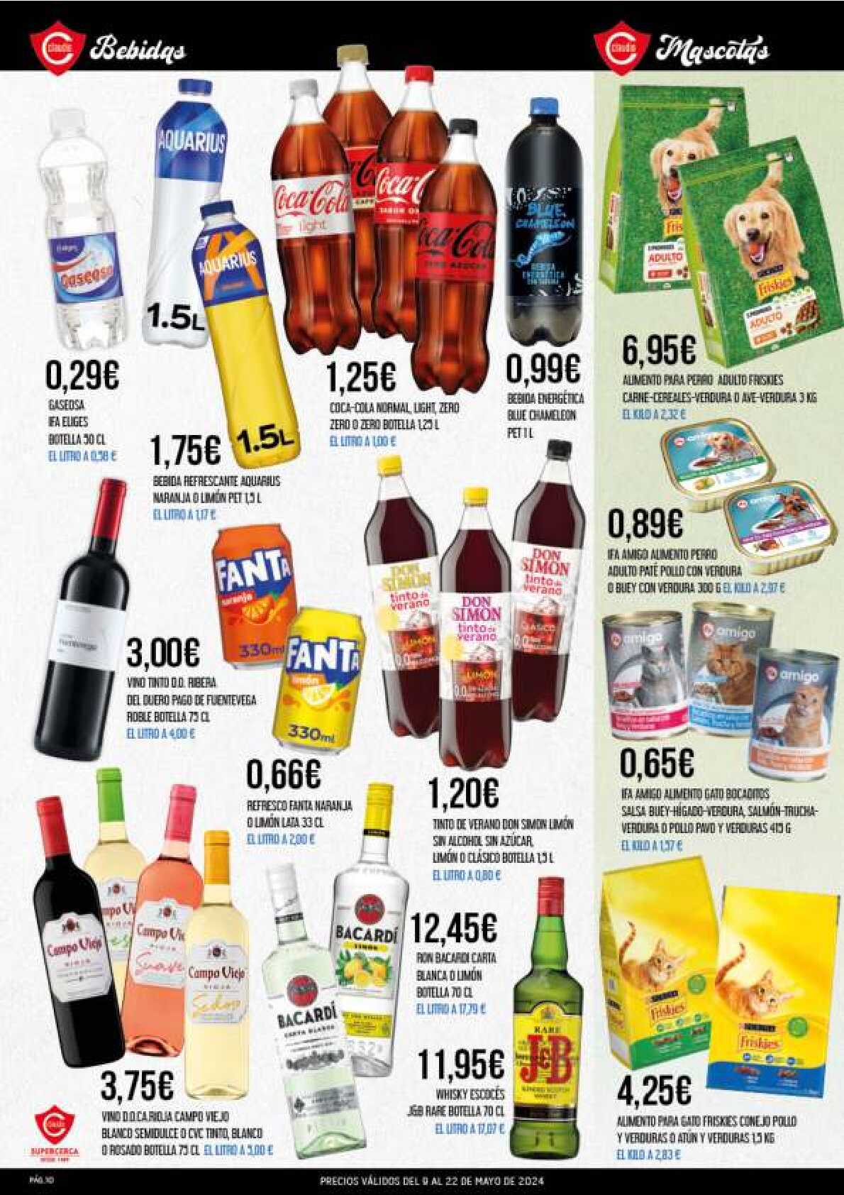 Ofertas quincenales Supermercado Claudio. Página 10