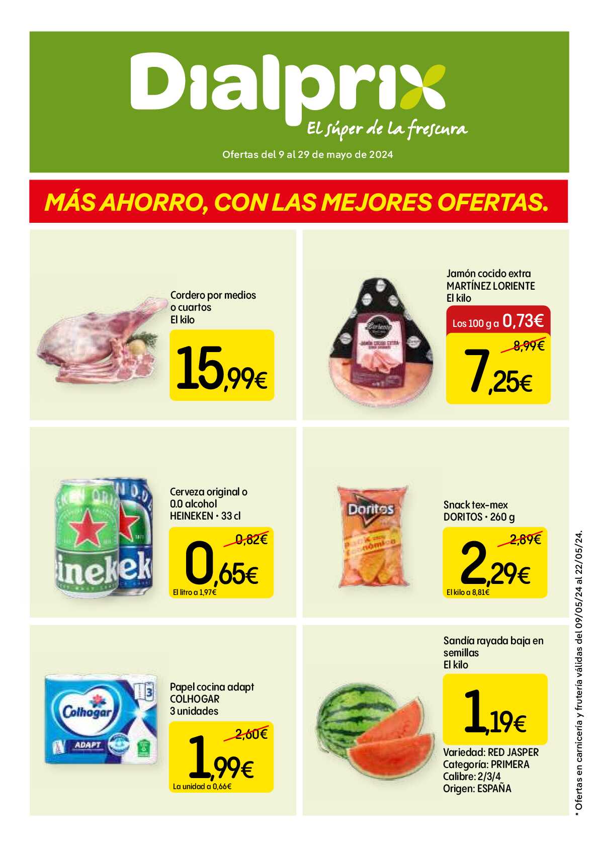 Más ahorro con las mejores ofertas Dialprix. Página 01