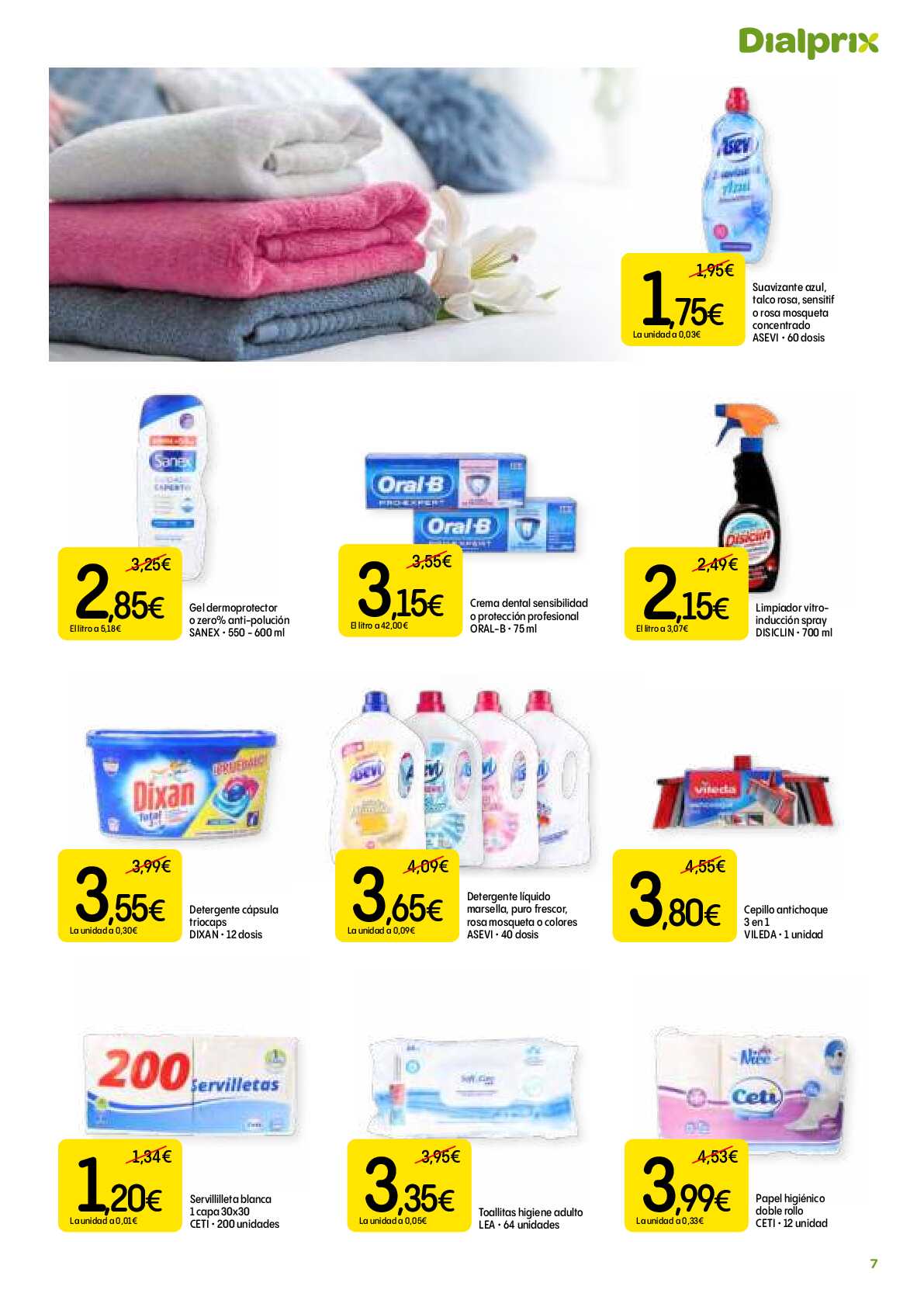 Más ahorro con las mejores ofertas Dialprix. Página 07