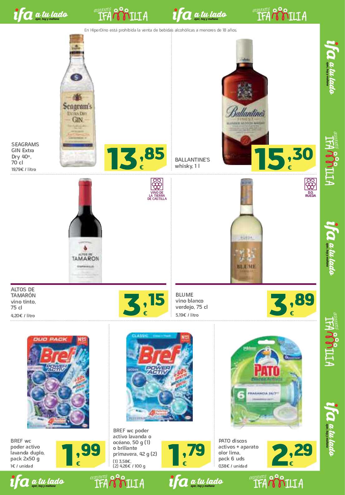 Folleto ofertas quincenal HiperDino. Página 15