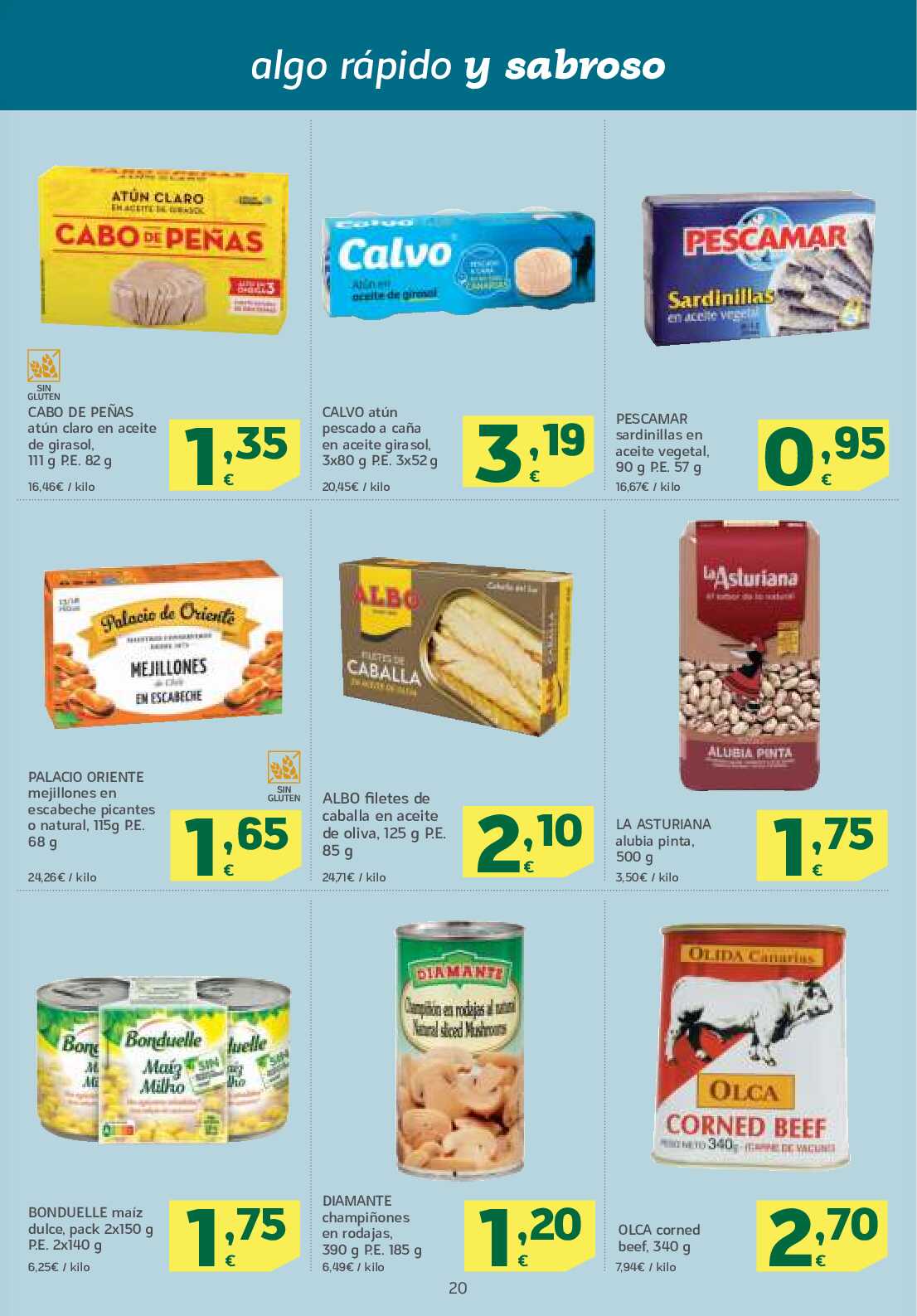 Folleto ofertas quincenal HiperDino. Página 20