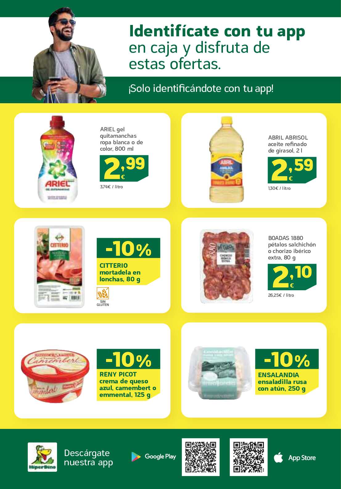 Folleto ofertas quincenal HiperDino. Página 38