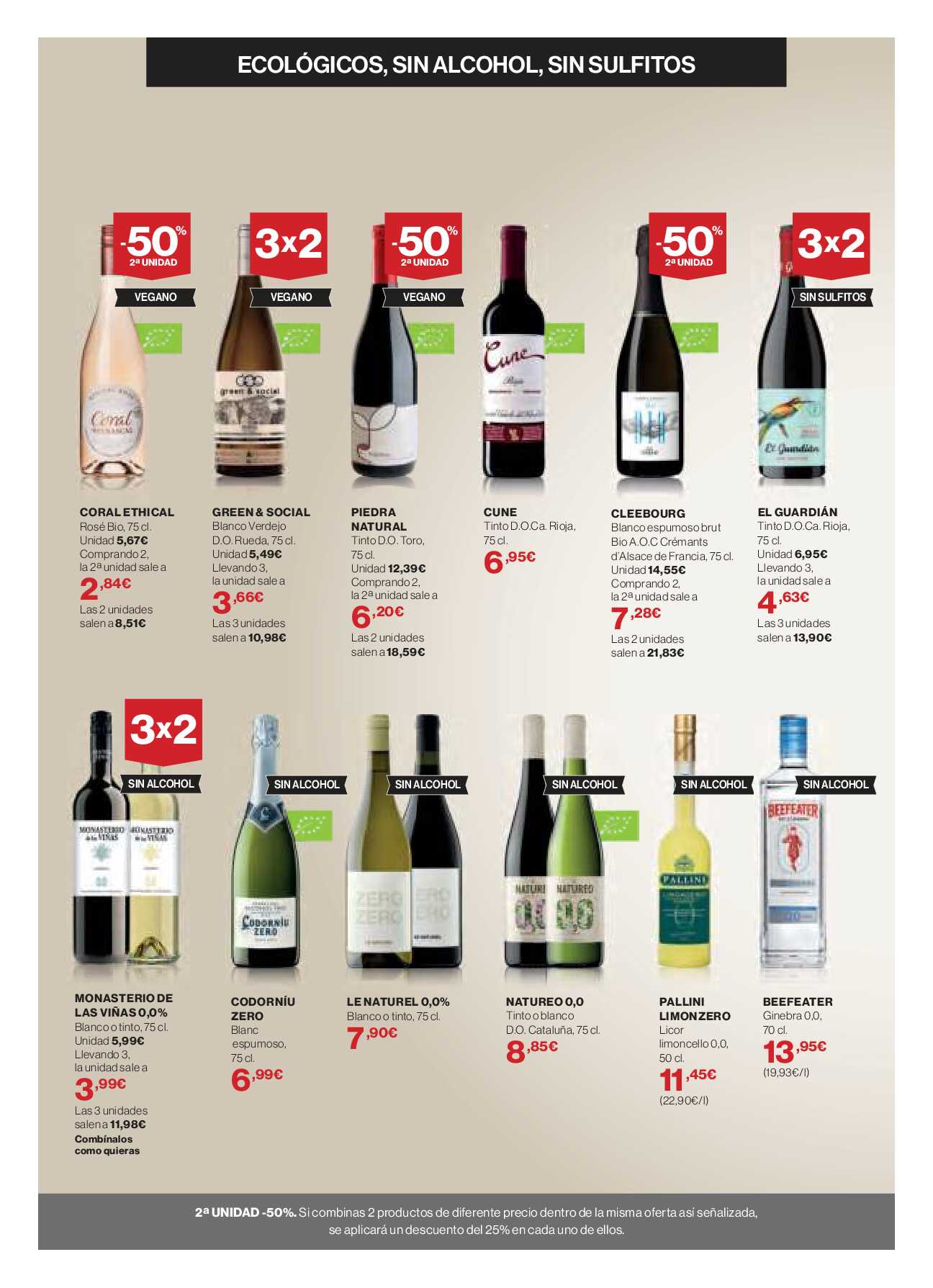 Catálogo de vinos Hipercor. Página 02