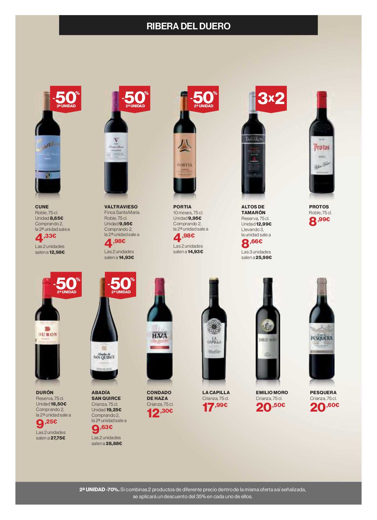 Catálogo de vinos Hipercor. Página 08