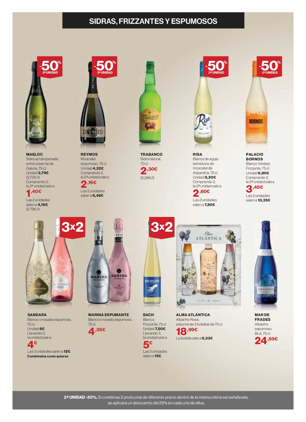 Catálogo de vinos Hipercor. Página 16