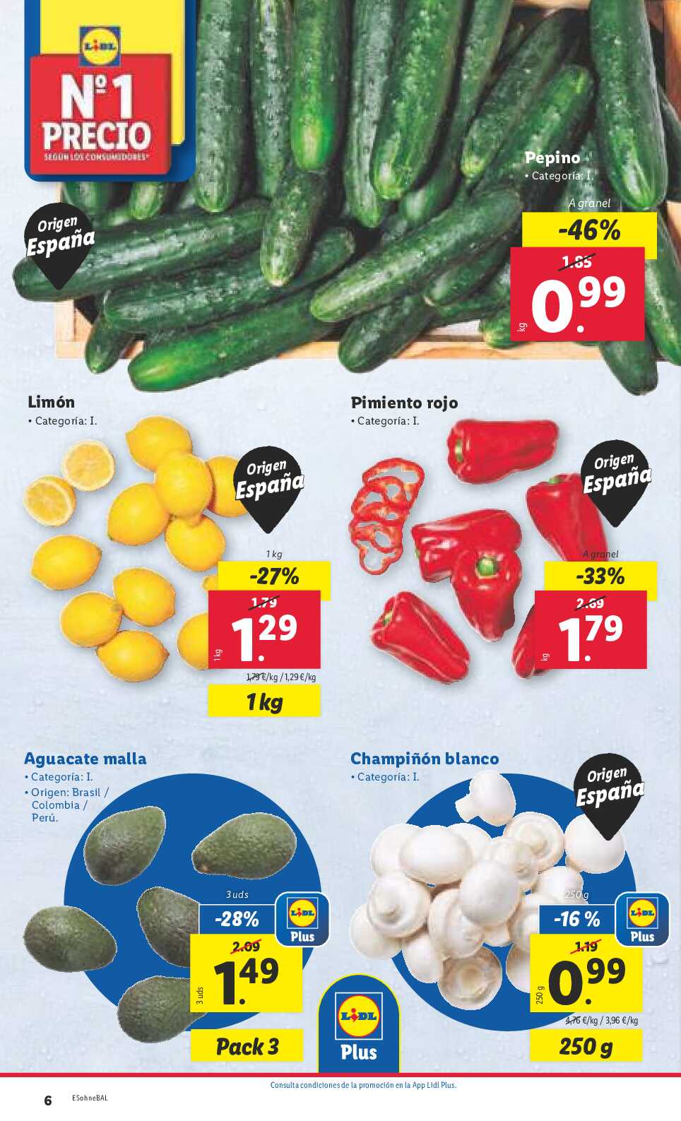 Folleto semanal Lidl. Página 06