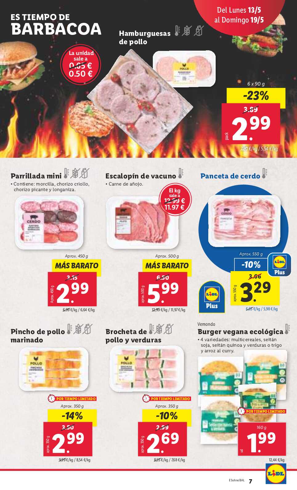 Folleto semanal Lidl. Página 07