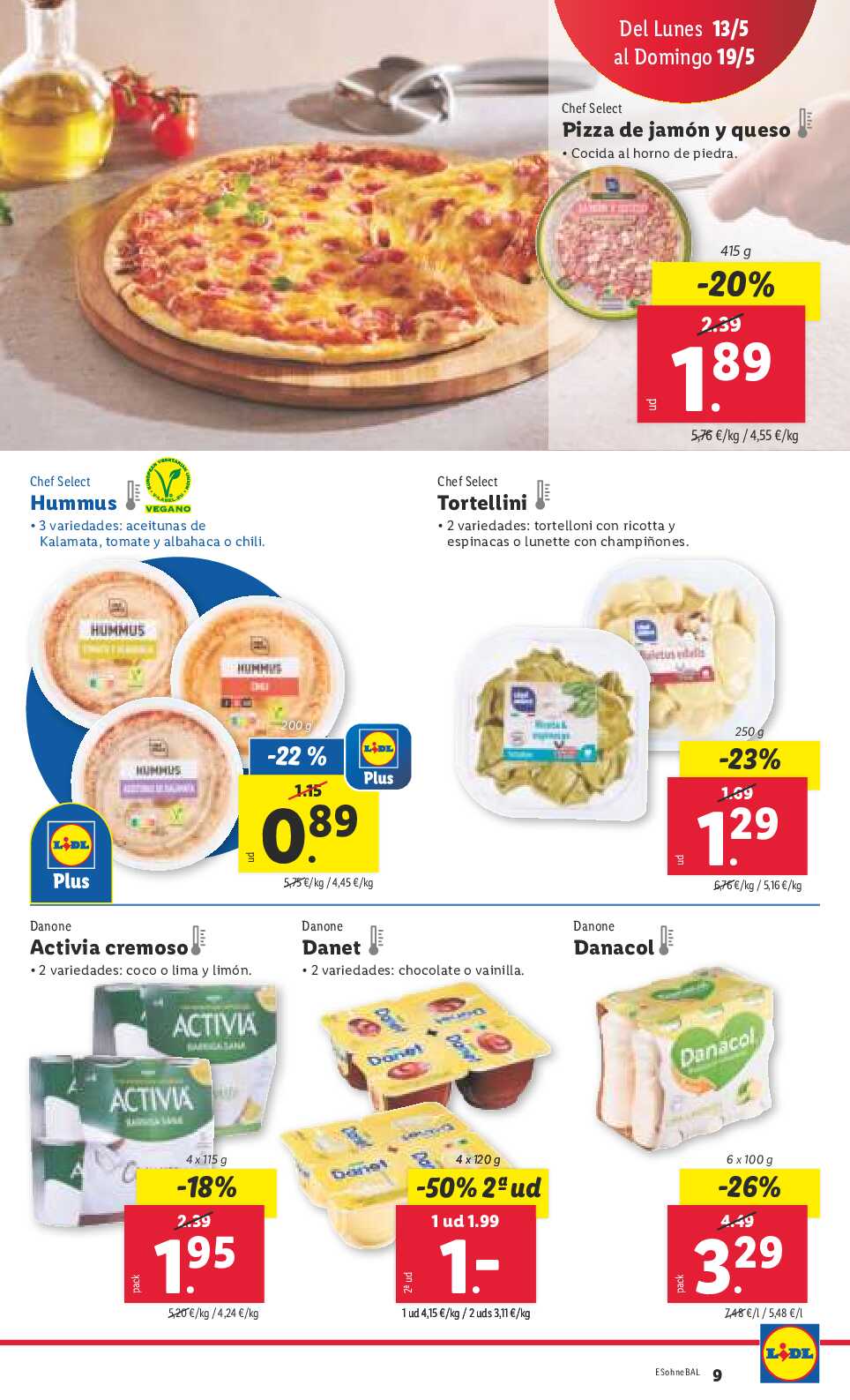 Folleto semanal Lidl. Página 09