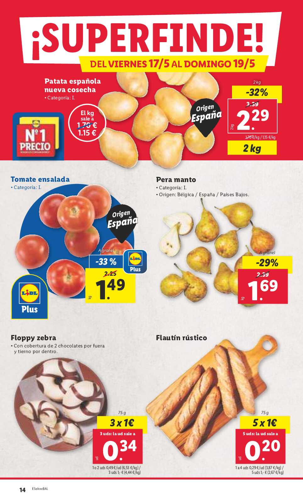 Folleto semanal Lidl. Página 14
