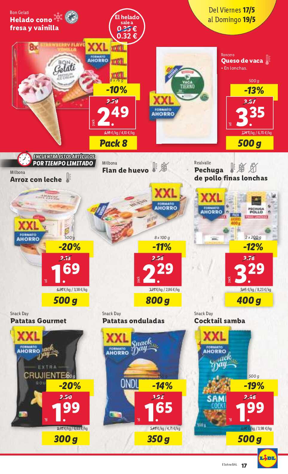 Folleto semanal Lidl. Página 17