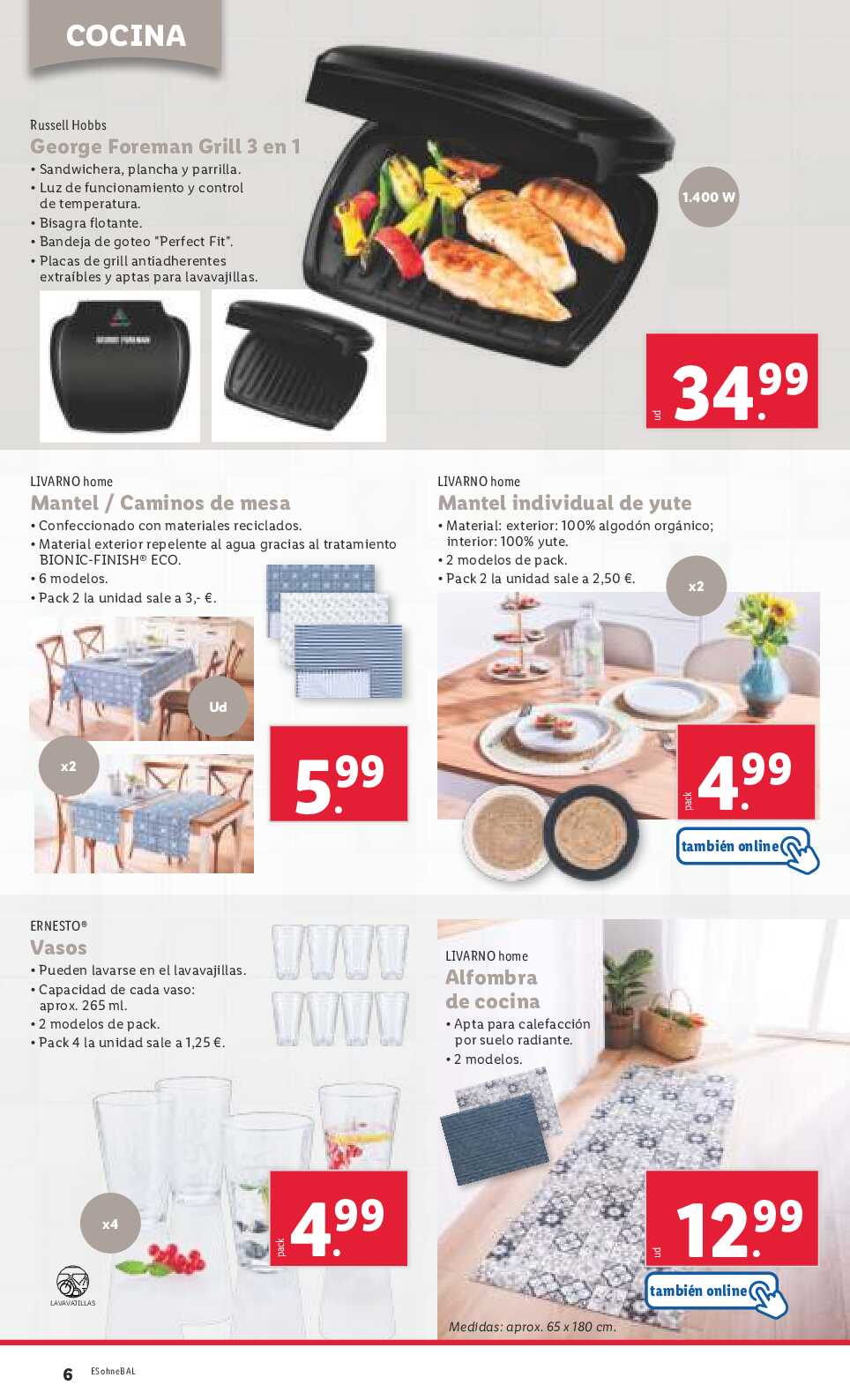 Folleto semanal Lidl. Página 30