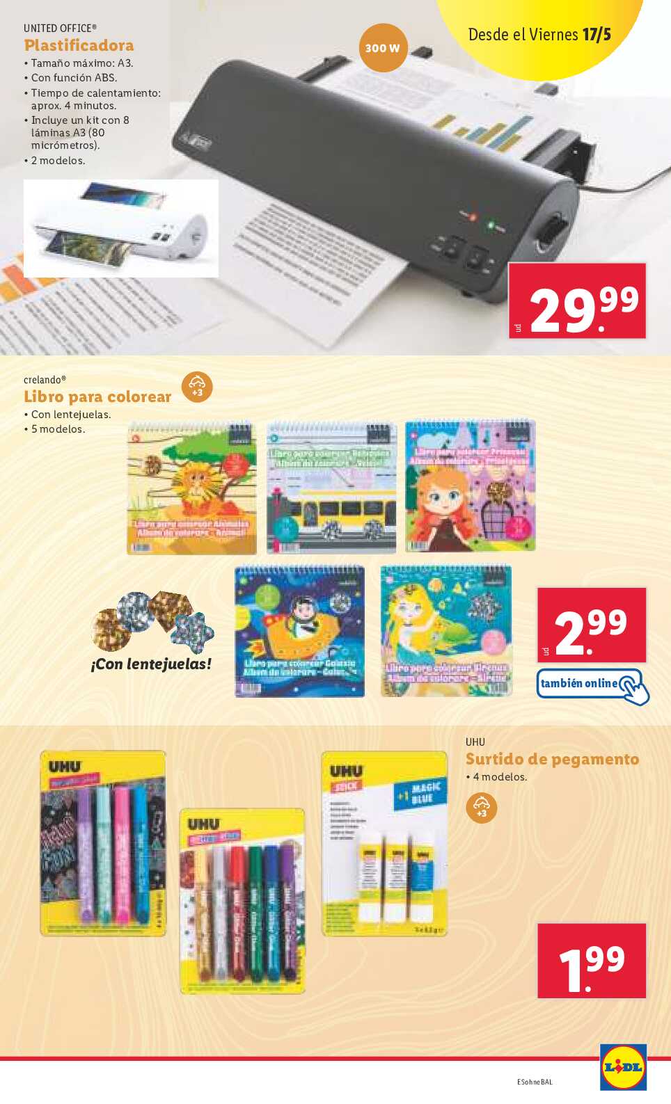Folleto semanal Lidl. Página 39