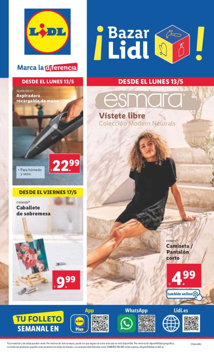 Lidl. Ofertas hogar y bazar