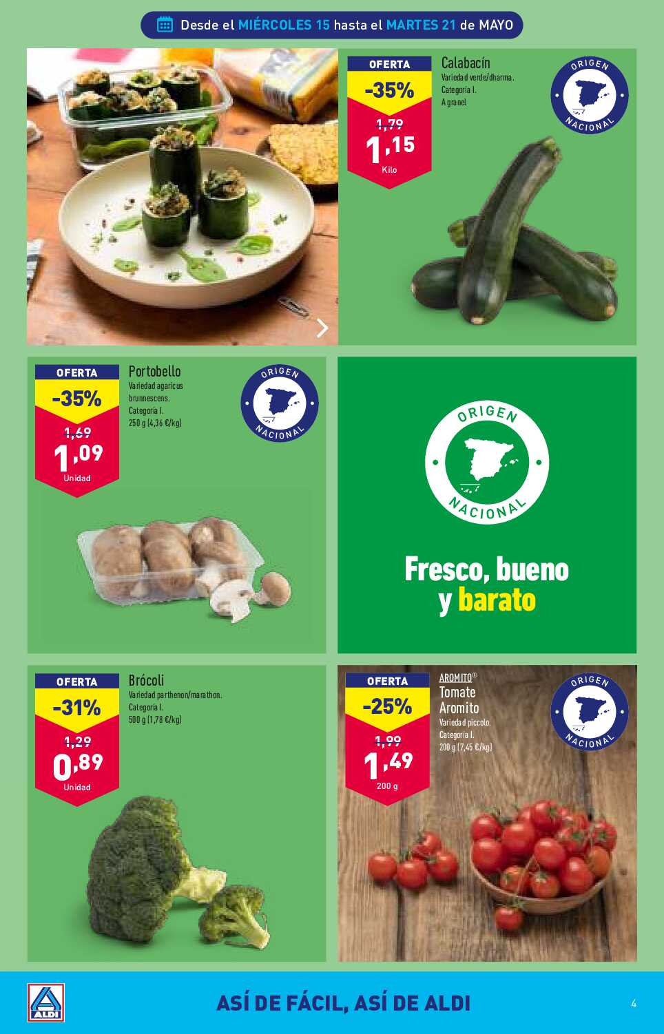 Ofertas semanales Aldi. Página 04