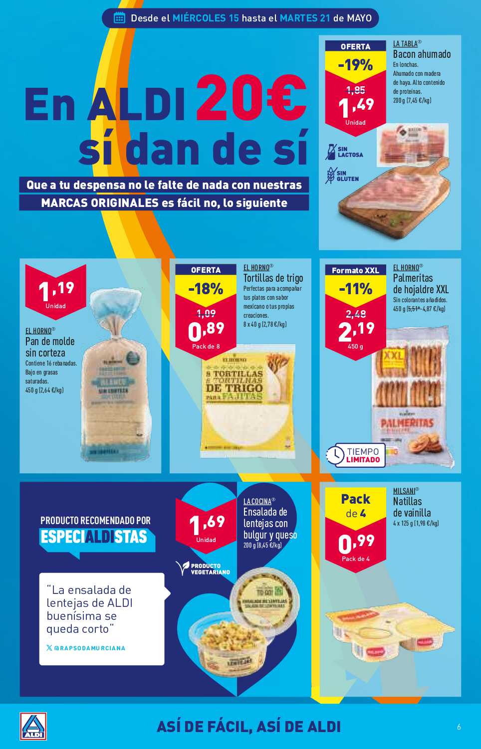 Ofertas semanales Aldi. Página 06