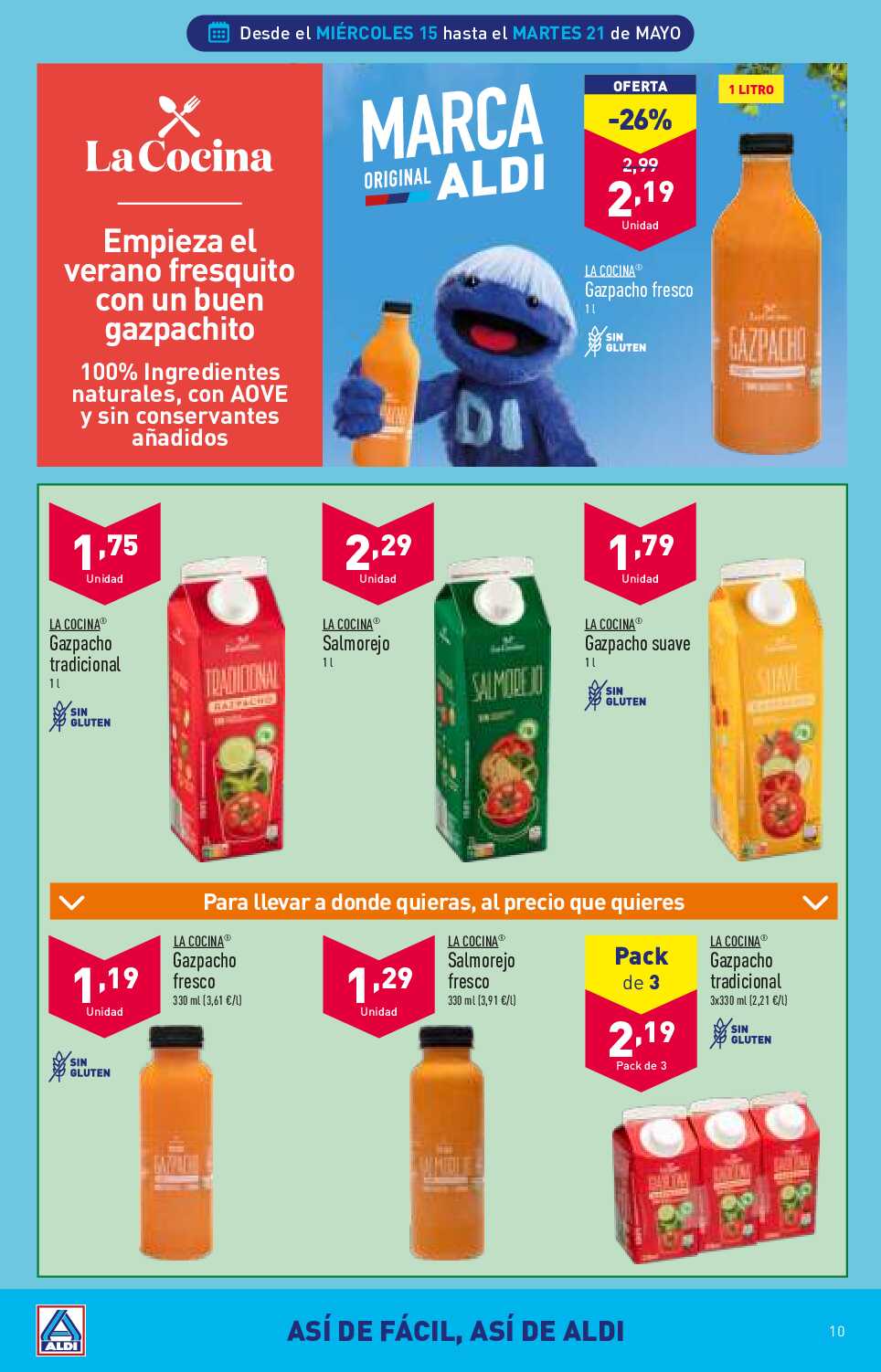 Ofertas semanales Aldi. Página 10