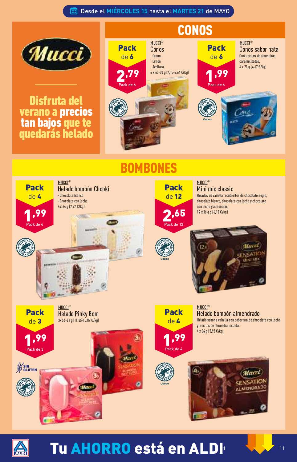 Ofertas semanales Aldi. Página 11