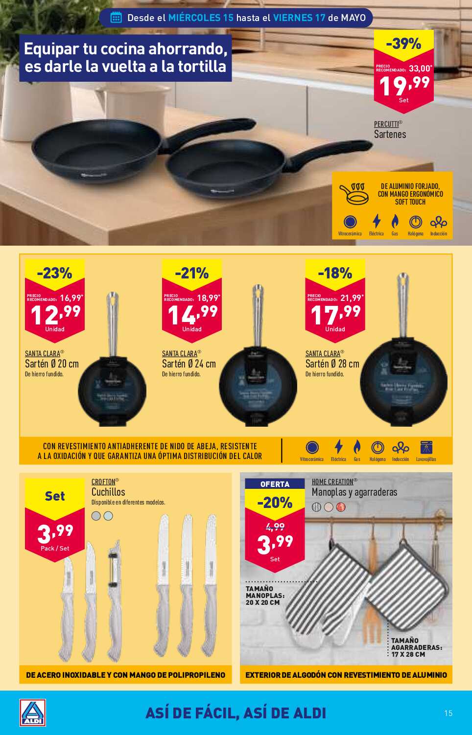 Ofertas semanales Aldi. Página 15