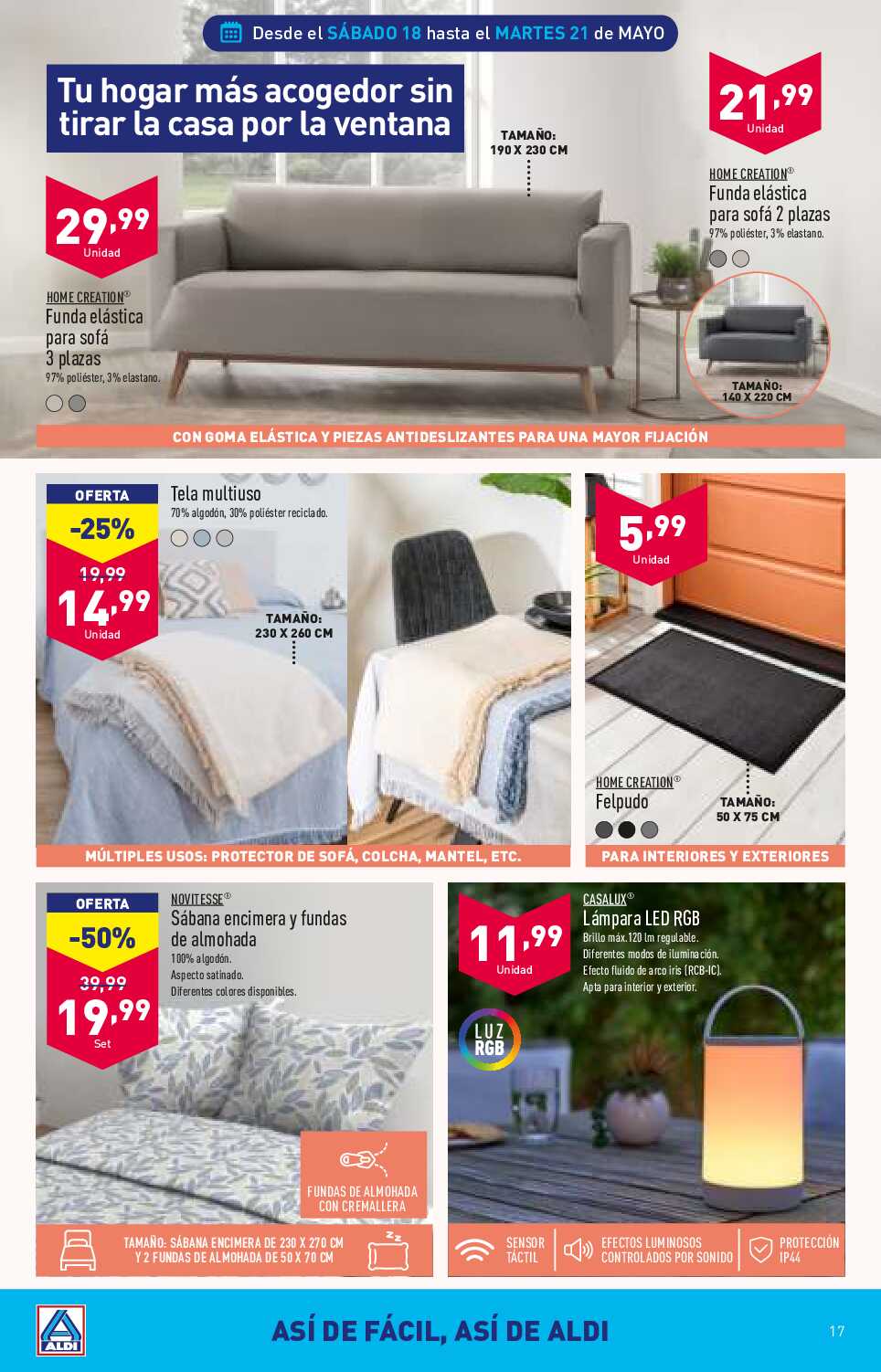 Ofertas semanales Aldi. Página 17