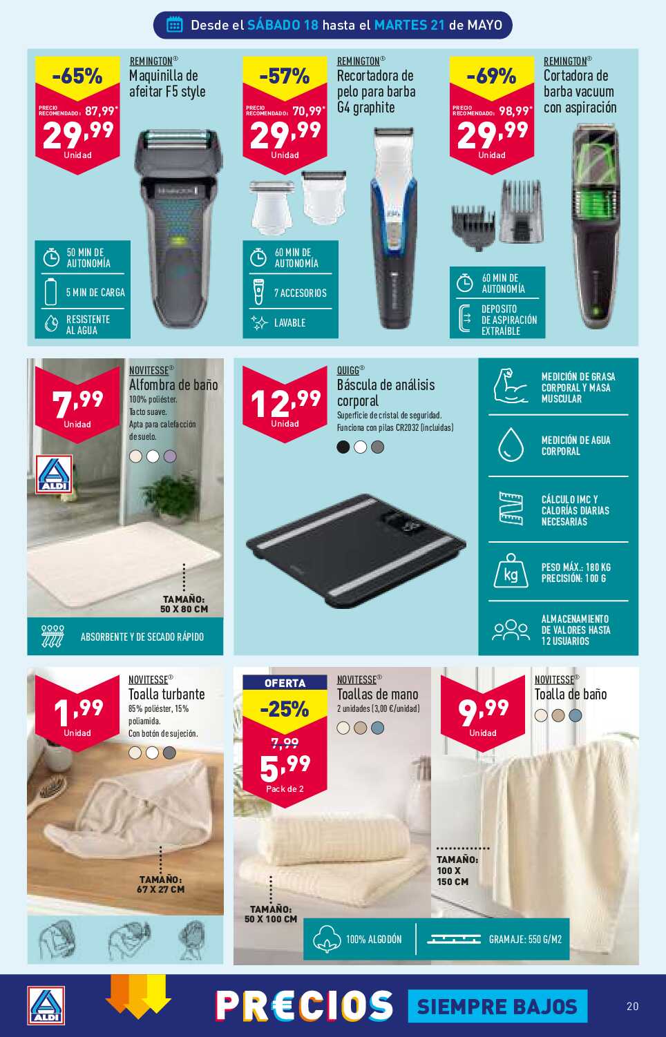 Ofertas semanales Aldi. Página 20