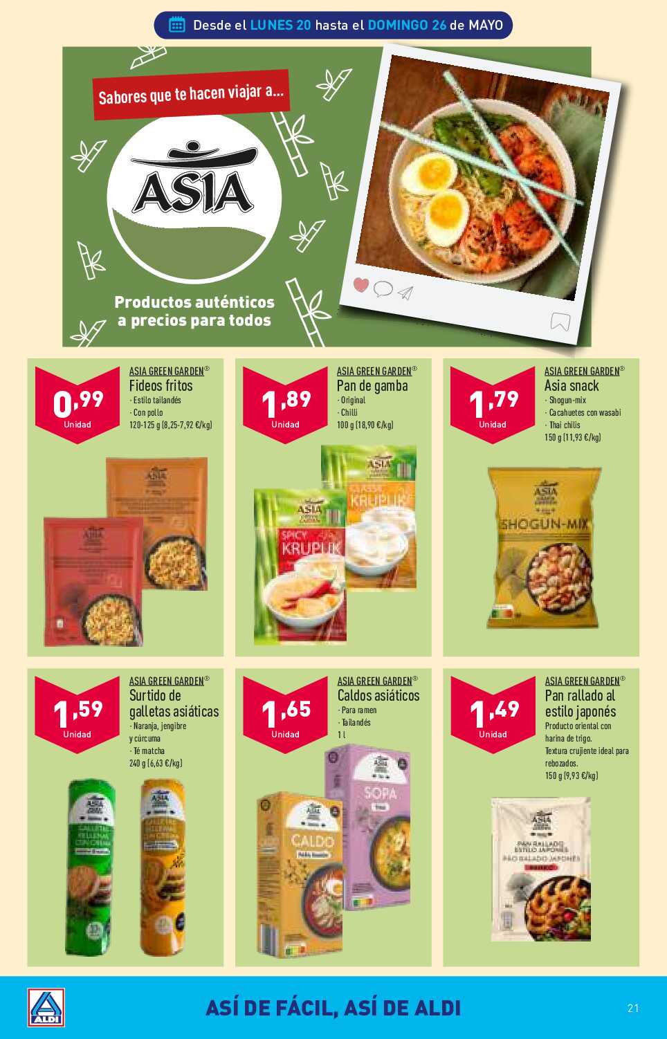 Ofertas semanales Aldi. Página 21