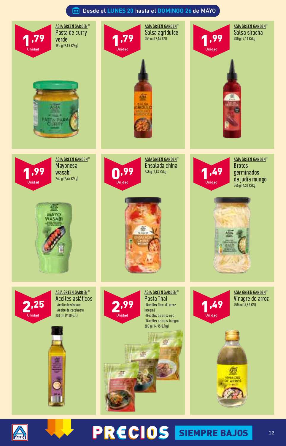 Ofertas semanales Aldi. Página 22
