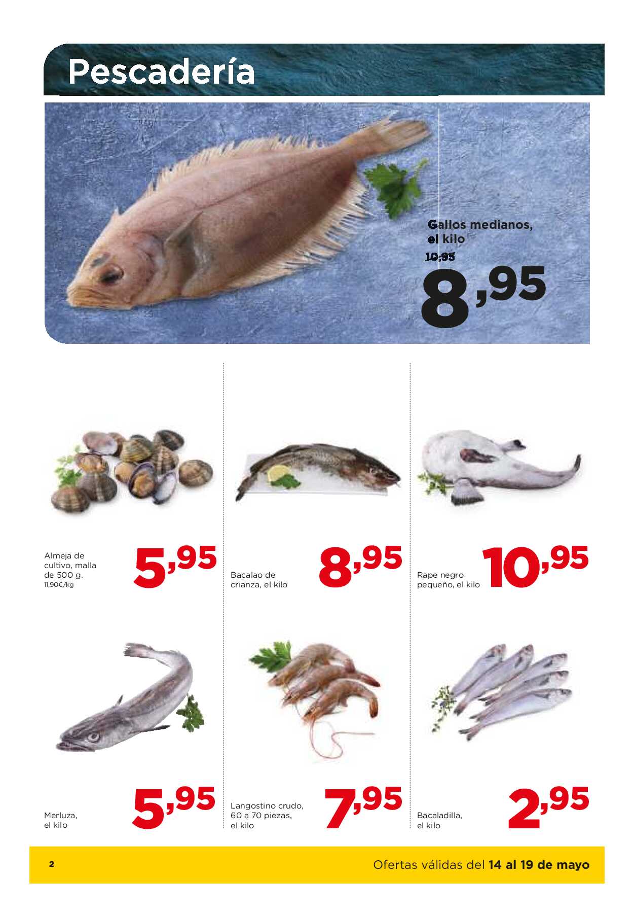 Folleto semanal Alimerka. Página 02