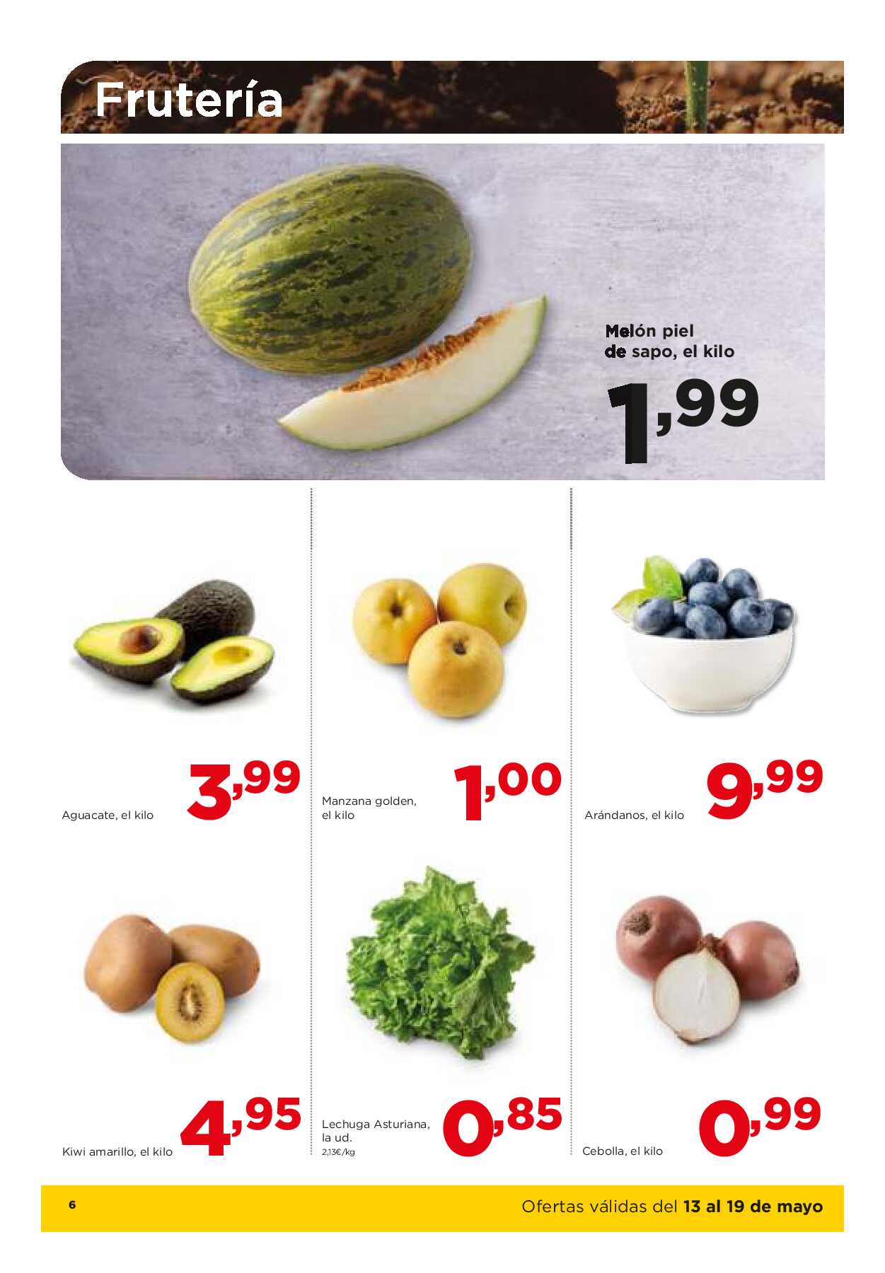 Folleto semanal Alimerka. Página 06