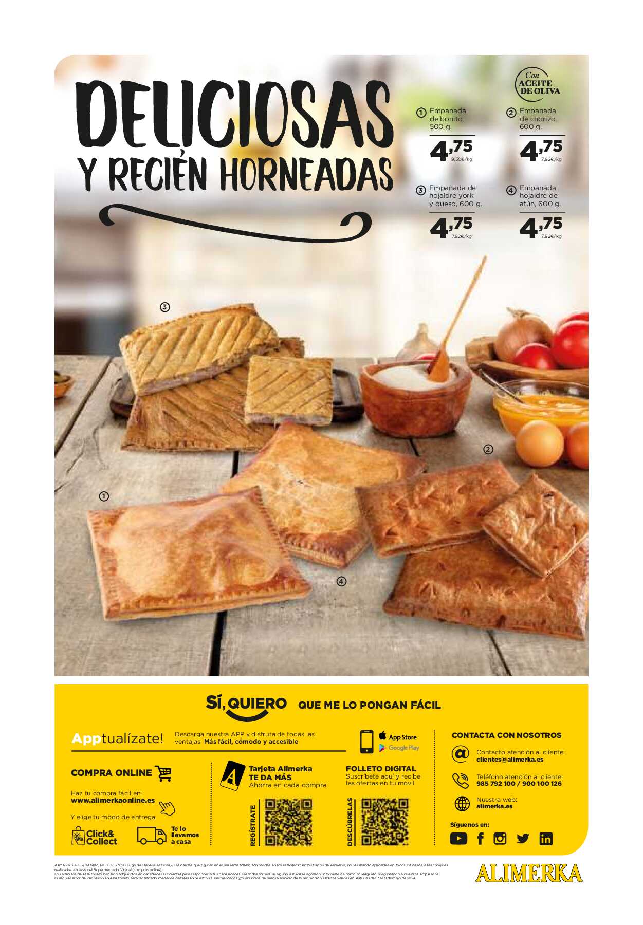 Folleto semanal Alimerka. Página 12