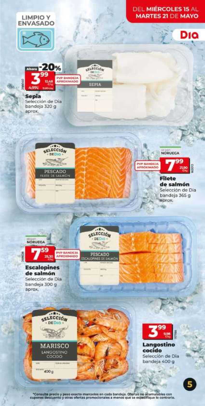 Ofertas semanales Dia. Página 05