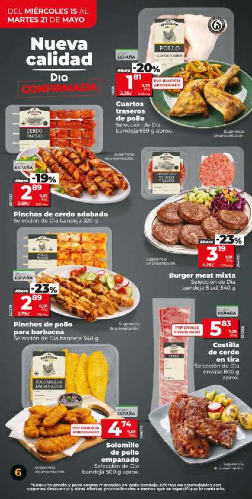 Ofertas semanales Dia. Página 06