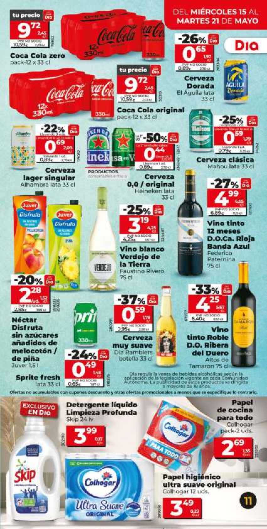 Ofertas semanales Dia. Página 11