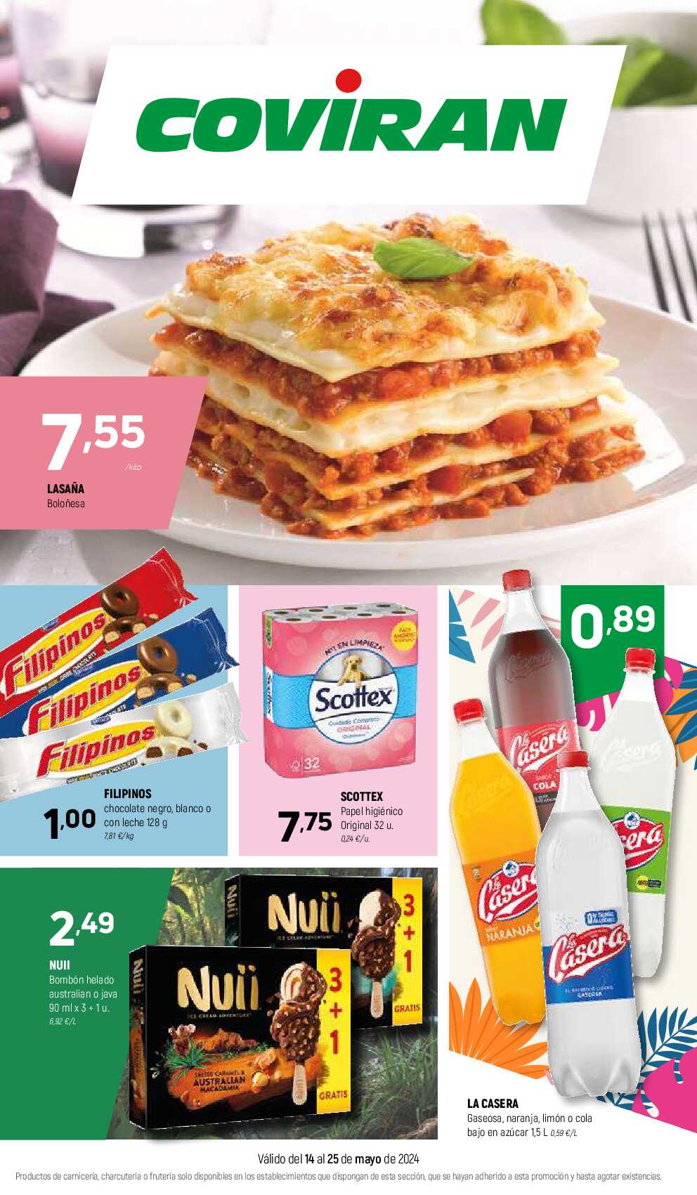 Folleto ofertas Covirán. Página 01