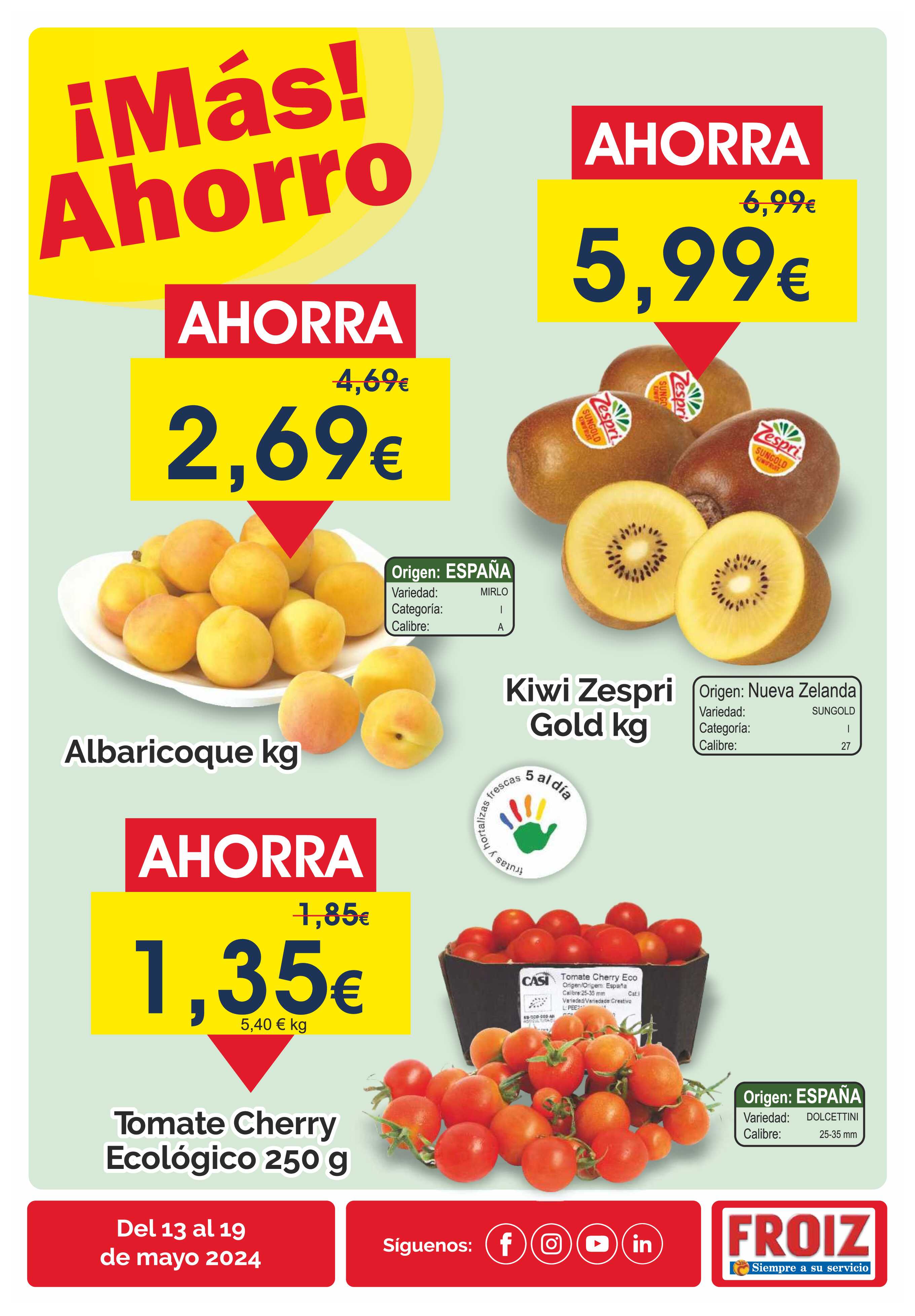 Ofertas semanales Froiz. Página 01